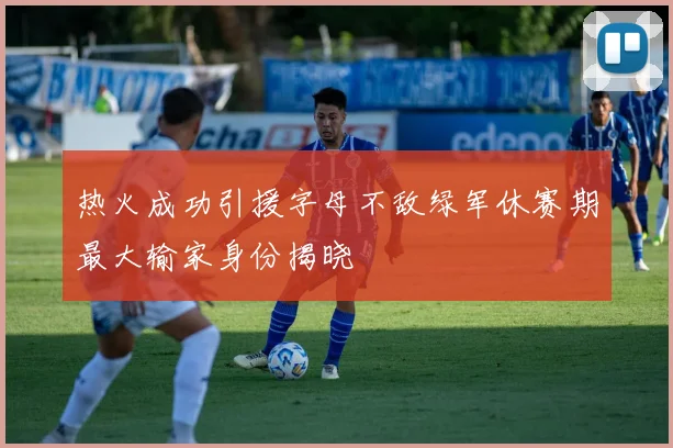 热火成功引援字母不敌绿军休赛期最大输家身份揭晓